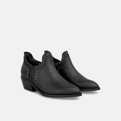 Bottines à tige basse avec détail de clous ALMA EN PENA
