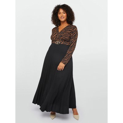 Robe longue avec haut imprimé animal FIORELLA RUBINO