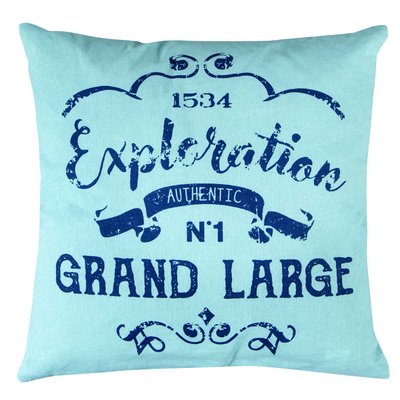 Coussin coton Grand large EDEN
