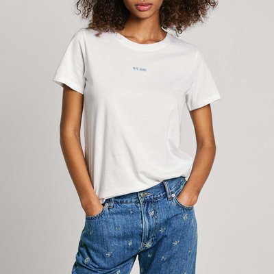 T-Shirt Coupe Slim Avec Logo PEPE JEANS