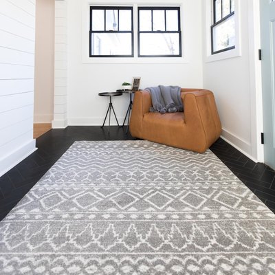 Tapis salon et chambre tissé motif berbère BELLA 4 UN AMOUR DE TAPIS