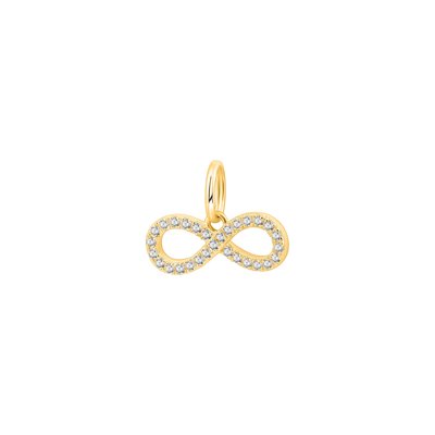 Pendentif en or 375 et oxyde de zirconium CLEOR