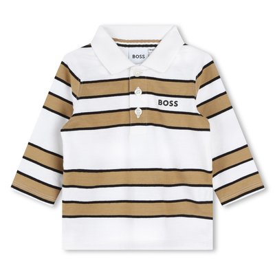 Polo rayé BOSS KIDSWEAR