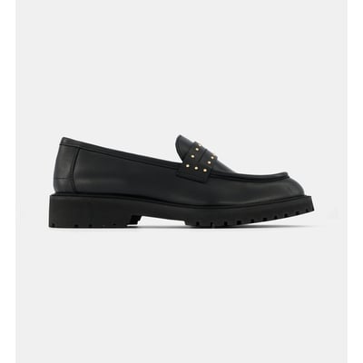 Mocassins avec studs charlize cuir GALERIES LAFAYETTE