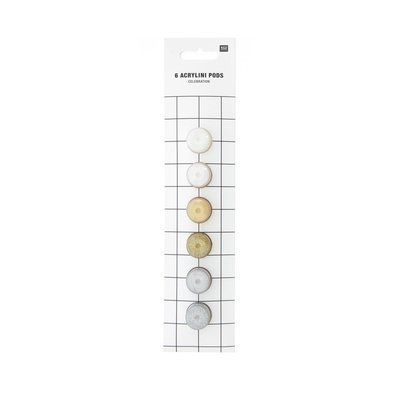 Peinture acrylique couleur celebration X 6 - RICO DESIGN