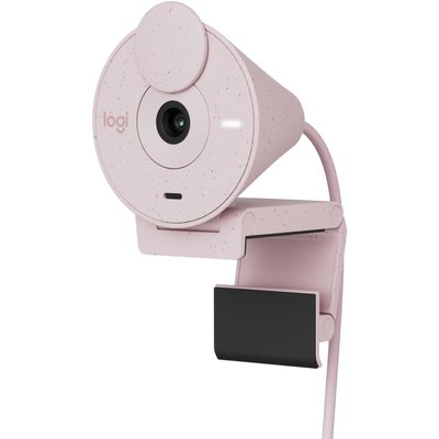 Webcam Brio 300 Full HD avec micro - Rose LOGITECH