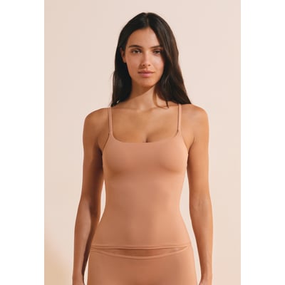 Top en microfibre avec brassière intégrée PURE SOFT ETAM