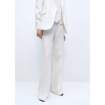 Pantalon de costume droit taille basse MANGO