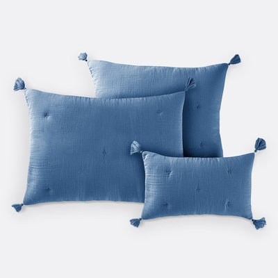 Kumla 100% Cotton Muslin Cushion Cover LA REDOUTE INTERIEURS