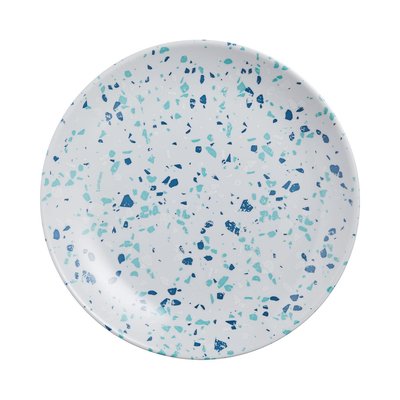 Assiette à dessert grise 19cm Venizia - Luminarc - Verre opale extra résistant LUMINARC