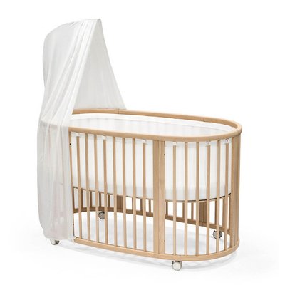 Voile de lit Blanc pour lit Sleepi V3 (White) STOKKE