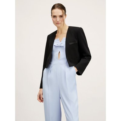 Veste satin femme mariage sale