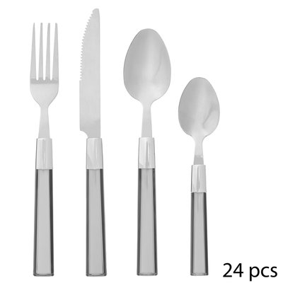 Ménagère 24 couverts - Inox SECRET DE GOURMET