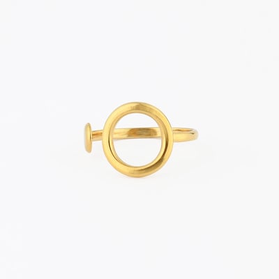 Bague ouverte en acier inoxydable BALABOOSTE