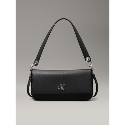 Sac pochette à rabat, 2 bandoulières CALVIN KLEIN