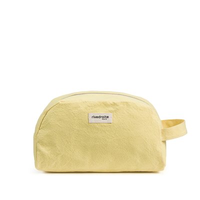 Hermel Cotton Toiletry Bag with Zip Fastening RIVE DROITE PARIS