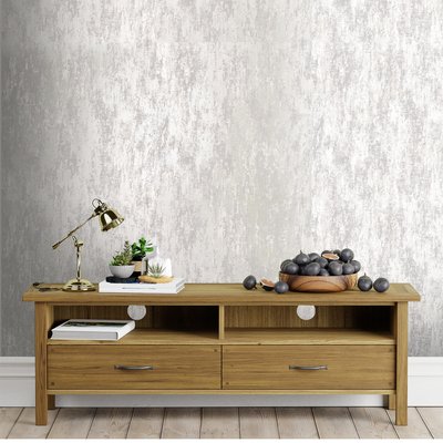 Papier peint effet mur patiné givré Whinfell LAURA ASHLEY