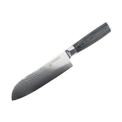 Couteau santoku noir 29,5cm - "damarus LAGUIOLE CUISSON