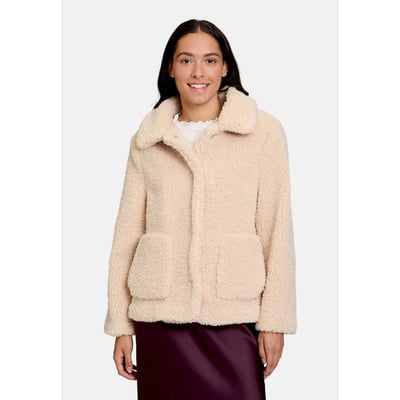 Veste en peluche à col CARTOON