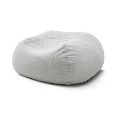 Pouf tissu imitation fourrure, VOLTAIRE BOBOCHIC