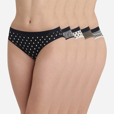 Lot de 5 culottes POCKETS COTON DIM