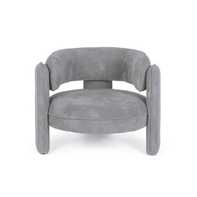 Fauteuil design arrondi en tissu - AUBIN HELLIN, DEPUIS 1862