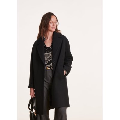 Manteau mi-long coupe ample LA FEE MARABOUTEE