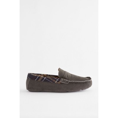 Chaussons mocassins en daim luxueux NEXT