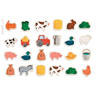 Magnets 24 Pièces - Ferme JANOD