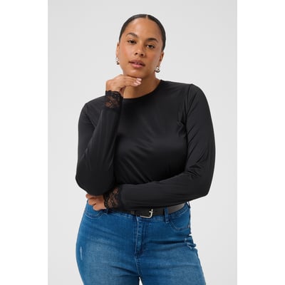 T-shirt à manches longues KAFFE CURVE