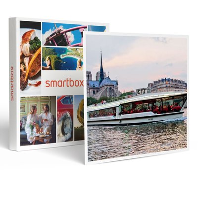 Découverte de Paris lors d’un dîner croisière Prestige sur la Seine pour 2 adultes- SMARTBOX - Coffret Cadeau Gastronomie SMARTBOX