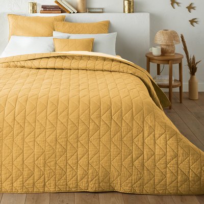 Couvre lit boutis matelassé coton Zig Zag Scenario LA REDOUTE INTERIEURS