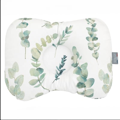 Coussin cale-tête ergonomique en coton EUCALYPTUS SEVIRA KIDS
