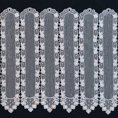 Brise Bise macramé motif fleurs HOME MAISON