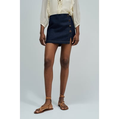 SKORT EN LIGHTDENIM SALSA JEANS