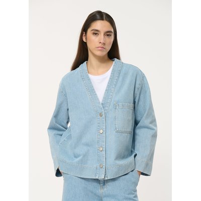 Veste oversize en denim coupe droite manches longues HUMILITY