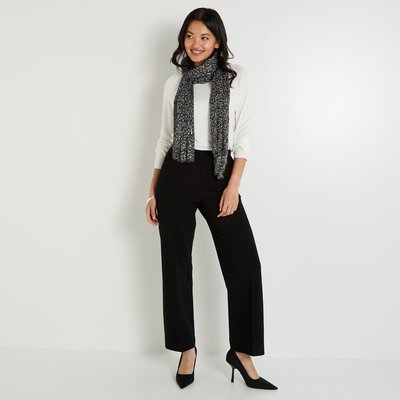 Pantalon large en maille GRAIN DE MALICE