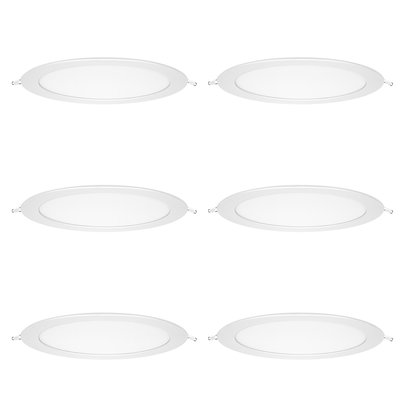 Lot de 6 spots à encastrer en Aluminium, EXTRAFLAT M INSPIRE