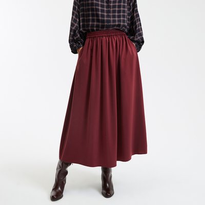 Jupe bordeaux La Redoute