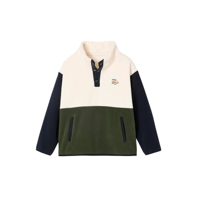 Sweat polaire manches longues VERTBAUDET