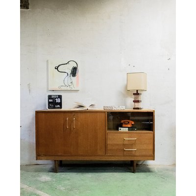 Enfilade scandinave en bois Margaret N°218 - Bon état DEBONGOUT