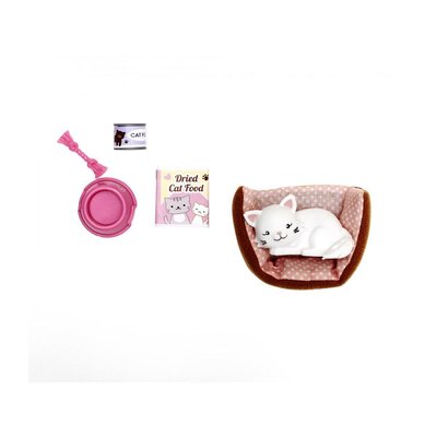 Le chat persan Pandora pour mini poupée LOTTIE