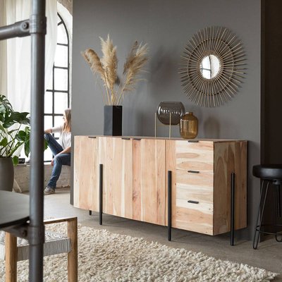 Buffet en bois d'acacia  PAULA MADE IN MEUBLES 