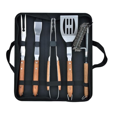 Set de 5 ustensiles de barbecue - "Sève" LAGUIOLE CUISSON
