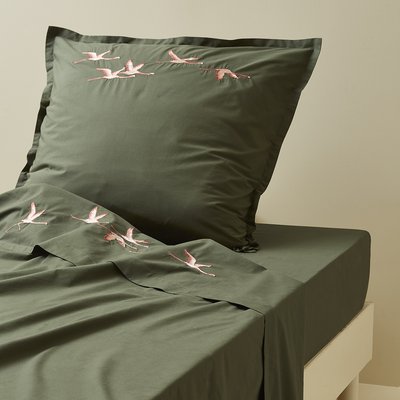 Drap brodé LES VOYAGEURS SYLVIE THIRIEZ
