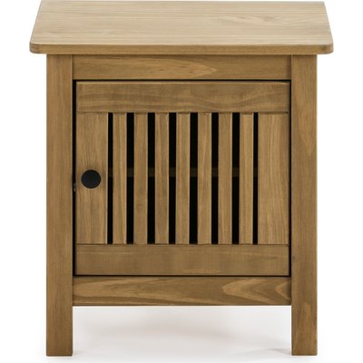 Table de chevet 1 porte en pin massif - FABIA HOMIFAB
