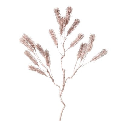Branche de pin pailletée artificielle H78 SIA DECO
