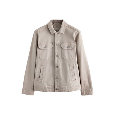 Veste camionneur en jean coupe classique NEXT