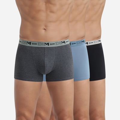 Lot de 3 Boxers Coton stretch DIM