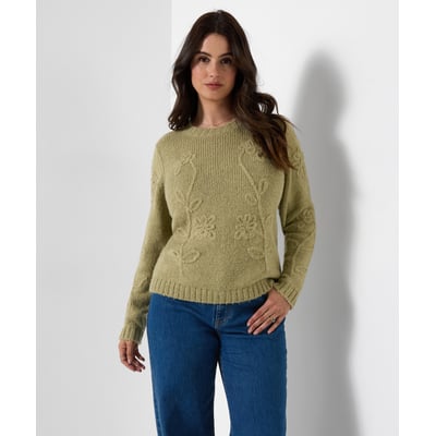Pull Brodé Fleuri Tallulah JOE BROWNS